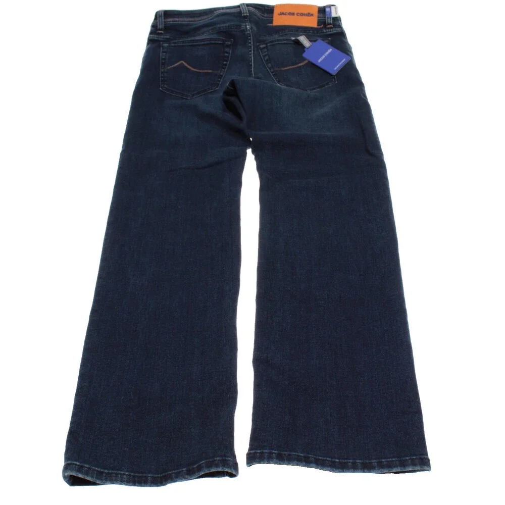 Jacob Cohen NWT Five Pocket Denim Jeans Size 32 US Bard in Blue Cotton Blend